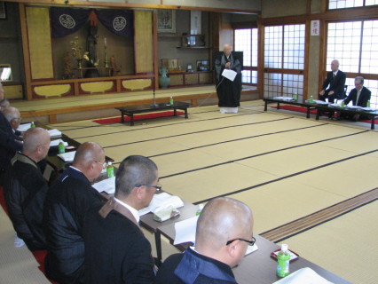 奉賛会設立の発起人会が開かれ、善寳寺の環境整備に向けた構想が動きだした