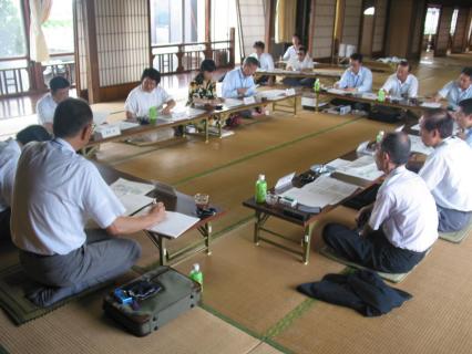 旧山王くらぶの利活用について意見を交わした