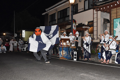 3年ぶりに上演された湯田川温泉神楽