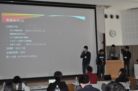 高校生や大学生が3日間のキャンプで学んだ集大成を発表した