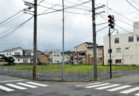 ホテル整備が計画されている同市中町三丁目のパイレーツビル跡地