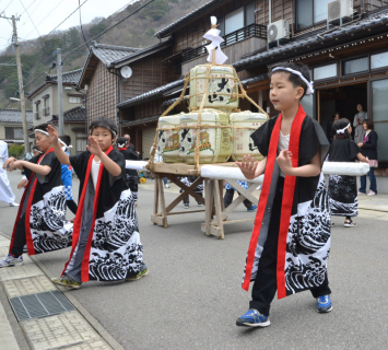 約20年ぶりに披露された「大漁踊り」